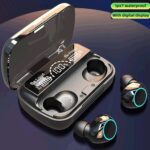 M10 Wireless Earbuds – Bluetooth 5.1 with LED Display & Deep Bass