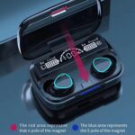 M10 Wireless Earbuds – Bluetooth 5.1 with LED Display & Deep Bass