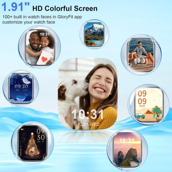 MkX 16 Smart Watch – HD Display, Fitness Tracker & Bluetooth Calling
